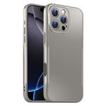 Per iPhone 16 Pro Max Blade Slim AG Custodia antiurto opaca per telefono (grigio titanio)