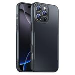Per iPhone 16 Pro Max Blade Slim AG Custodia antiurto opaca per telefono (nero)