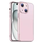 Per iPhone 15 Plus Blade Slim AG Matte Custodia antiurto per telefono (rosa)