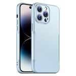Per iPhone 14 Pro Blade Slim AG Custodia antiurto opaca per telefono (blu)