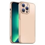 Per iPhone 13 Pro Max Blade Slim AG Custodia antiurto opaca per telefono (oro deserto)