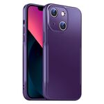 Per iPhone 13 Blade Slim AG Custodia antiurto opaca per telefono (viola scuro)