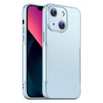 Per iPhone 13 Blade Slim AG Custodia antiurto opaca per telefono (blu)