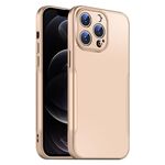 Per iPhone 12 Pro Max Blade Slim AG Custodia antiurto opaca per telefono (oro deserto)