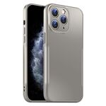 Per iPhone 11 Pro Max Blade Slim AG Custodia antiurto opaca per telefono (grigio titanio)