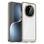 Custodia per telefono in TPU ibrida acrilica serie Colorful per Honor Magic7 (grigio trasparente)