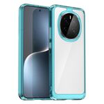 Custodia per telefono in TPU ibrida acrilica serie Colorful per Honor Magic7 (blu trasparente)