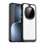 Custodia per telefono in TPU ibrida acrilica serie colorata per Honor Magic7 Pro (nera)
