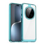 Custodia per telefono in TPU ibrida acrilica serie Colorful per Honor Magic7 Pro (blu trasparente)