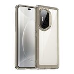 Custodia per telefono in TPU ibrida acrilica serie Ultra Colorful per Honor 300 (grigio trasparente)