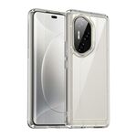Custodia per telefono in TPU ibrida acrilica serie colorata per Honor 300 Pro (trasparente)