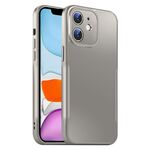 Per iPhone 11 Blade Slim AG Custodia antiurto opaca per telefono (grigio titanio)