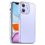 Per iPhone 11 Blade Slim AG Custodia antiurto opaca per telefono (viola)