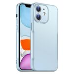 Per iPhone 11 Blade Slim AG Custodia antiurto opaca per telefono (blu)