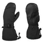 Guanti da sci invernali per uomo e donna, guanti da sci per sport all'aria aperta, stile: Abalone nero (XL)