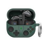 Per Samsung Galaxy Buds3 / 3 Pro AhaStyle WG170 Auricolare Bluetooth Custodia protettiva in silicone (verde)