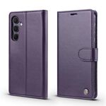 Per Samsung Galaxy S24 5G Forwenw F6 Series Custodia in pelle RFID per telefono (viola)