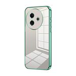 Per vivo Y39 5G Custodia per telefono con foro sottile e placcatura trasparente (verde)