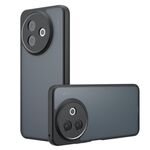 Per vivo Y39 5G Armor Precise Hole PC Hybrid TPU Custodia per telefono (nero satinato)