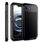 Per iPhone 16e Custodia antiurto IP54 impermeabile per telefono (nero)