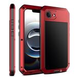 Per iPhone 16e Custodia antiurto IP54 impermeabile per telefono (rosso)