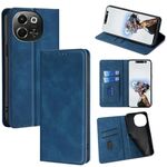 Per Tecno Pova 6 Neo 5G Custodia in pelle magnetica Skin Feel (blu)