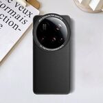 Per Xiaomi 15 Ultra JSR Custodia in pelle semplice con anello adattatore (nero)