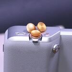Per Xiaomi 15 Ultra JSR 3 pezzi Pulsante otturatore in lega di alluminio (oro)