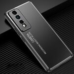 Custodia per telefono in metallo satinato per Honor 80 GT (nero)