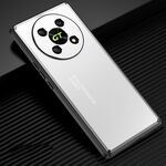 Per Honor X40 GT Custodia per telefono in metallo satinato (argento)