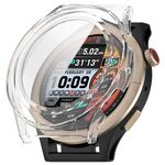 Per Amazfit Cheetah Pro Pellicola temperata Custodia protettiva per orologio PC integrata (traslucida)