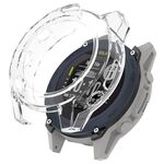Per Garmin Descent G2 TPU Half Coverage Custodia protettiva per orologio traslucido (bianco trasparente)