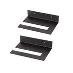 Espositore da parete in metallo per skateboard per garage e soggiorno, specifiche: 2 pezzi