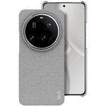 Per Xiaomi 15 Ultra imak Ruiyi Series Custodia per telefono in tessuto con texture PU + PC (grigio chiaro)