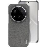 Per Xiaomi 15 Ultra imak Ruiyi Series Custodia per telefono in tessuto con texture PU + PC (grigio scuro)