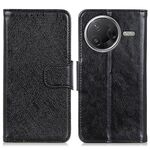 Per Xiaomi Poco F7 Pro / F7 Ultra Custodia per telefono in pelle con texture Nappa orizzontale a ribalta (nero)