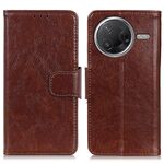 Per Xiaomi Poco F7 Pro / F7 Ultra Global Nappa Texture Custodia per telefono in pelle con flip orizzontale (marrone)