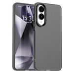Per Samsung Galaxy S25 Edge 5G Candy PC Hybrid TPU antiurto Custodia per telefono (nero)