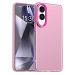 Per Samsung Galaxy S25 Edge 5G Candy PC Hybrid TPU Custodia antiurto per telefono (rosso)