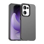 Per OPPO Reno13 5G Global Candy PC Hybrid TPU Custodia antiurto per telefono (nero)