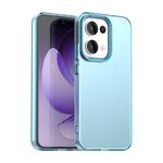 Per OPPO Reno13 5G Global Candy PC Hybrid TPU Custodia antiurto per telefono (blu)