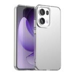 Per OPPO Reno13 Pro 5G Global Candy PC Hybrid TPU Custodia antiurto per telefono (bianco)