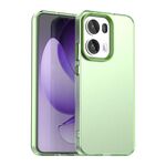 Per OPPO Reno13 Pro 5G Global Candy PC Hybrid TPU Custodia antiurto per telefono (verde)