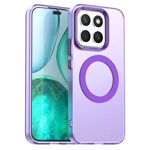 Per Honor X8c 4G Candy Magsafe PC Hybrid TPU Custodia per telefono (viola)