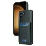 Per Samsung Galaxy S23+ 5G BETOPNICE Custodia per telefono con portafoglio MagSafe staccabile verticale a ribalta (verde)