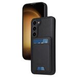 Per Samsung Galaxy S23+ 5G BETOPNICE Custodia per telefono con portafoglio MagSafe staccabile verticale a ribalta (nero)