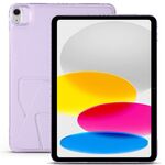 Per iPad 2025/2022 Custodia per tablet con supporto magnetico pieghevole in pelle acrilica (viola)