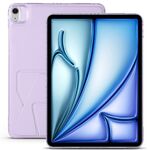 Per iPad Air 11 2024/2025 Custodia per tablet con supporto magnetico pieghevole in pelle acrilica (viola)