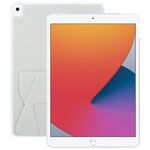Custodia per tablet con supporto magnetico pieghevole in pelle acrilica per iPad 10.2 2021/2020/10.5 (grigio)