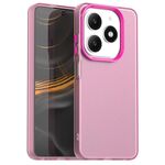 Per Tecno Spark 20 Candy PC Hybrid TPU antiurto Custodia per telefono (rosso)